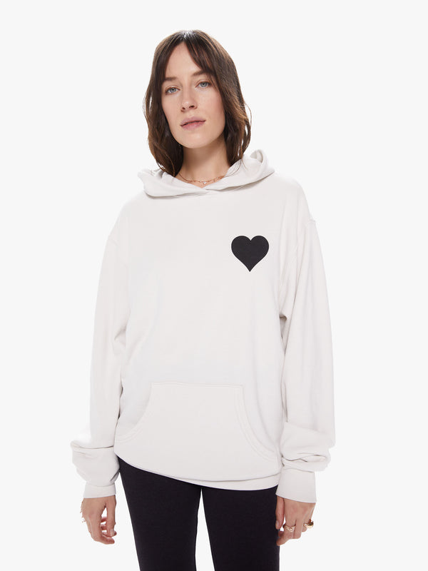 SPRWMN Heart Hoodie - Vintage White